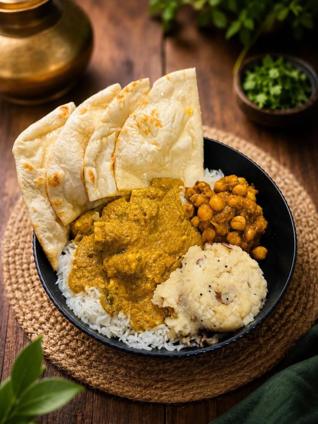 Curry Combo: South Indian Curry Bowl